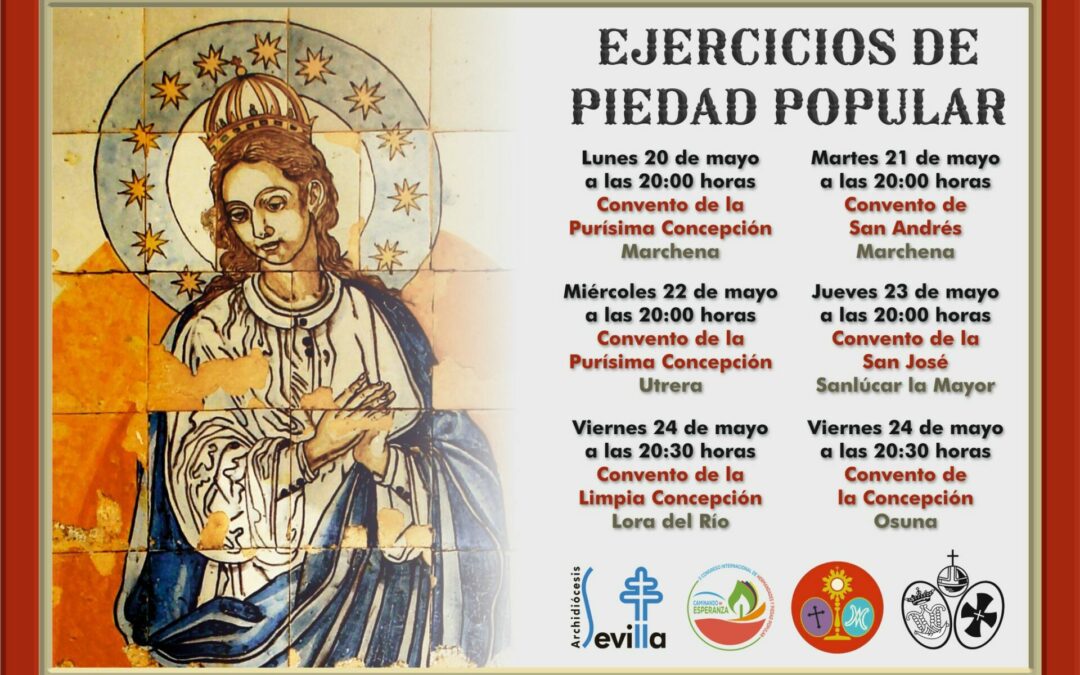 Próximos Ejercicios de Piedad Popular